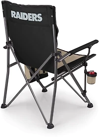 Picnic Time Las Vegas Raiders Team Big Bear XXL Camp Chair with Cooler