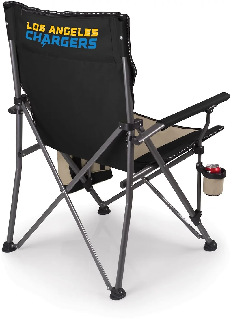 Picnic Time San Diego Chargers Team Big Bear XXL Camp Chair with Cooler