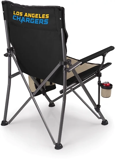 Picnic Time San Diego Chargers Team Big Bear XXL Camp Chair with Cooler