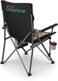 Picnic Time Miami Dolphins Team Big Bear XXL Camp Chair with Cooler