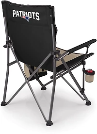 Picnic Time New England Patriots Team Big Bear XXL Camp Chair with Cooler