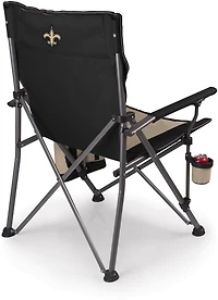 Picnic Time New Orleans Saints Logo Big Bear XXL Camp Chair with Cooler