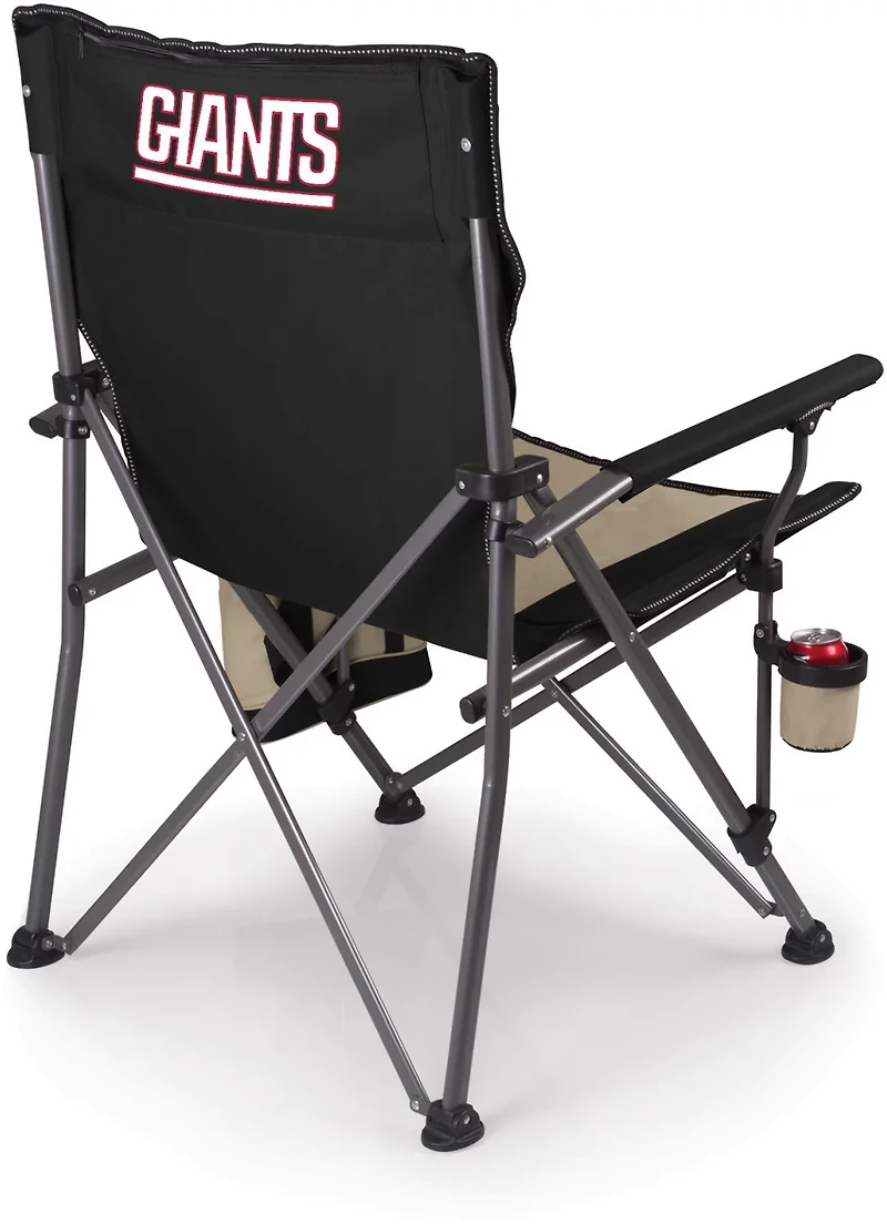 Picnic Time New York Giants Team Big Bear XXL Camp Chair with Cooler