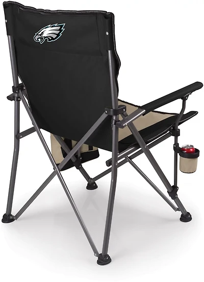 Picnic Time Philadelphia Eagles Logo Big Bear XXL Camp Chair with Cooler