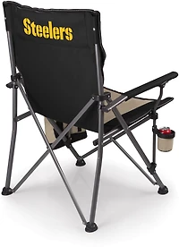 Picnic Time Pittsburgh Steelers Team Big Bear XXL Camp Chair with Cooler