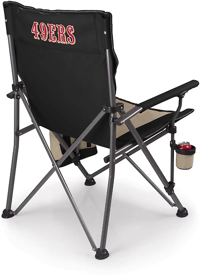 Picnic Time San Francisco 49ers Team Big Bear XXL Camp Chair with Cooler