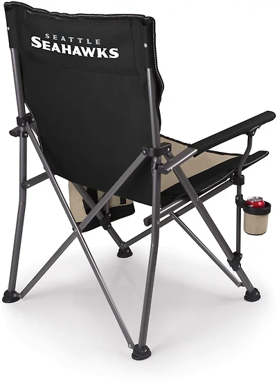 Picnic Time Seattle Seahawks Team Big Bear XXL Camp Chair with Cooler