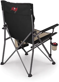 Picnic Time Tampa Bay Buccaneers Logo Big Bear XXL Camp Chair with Cooler