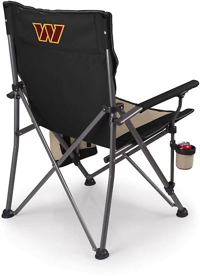 Picnic Time Washington Commanders Logo Big Bear XXL Camp Chair with Cooler