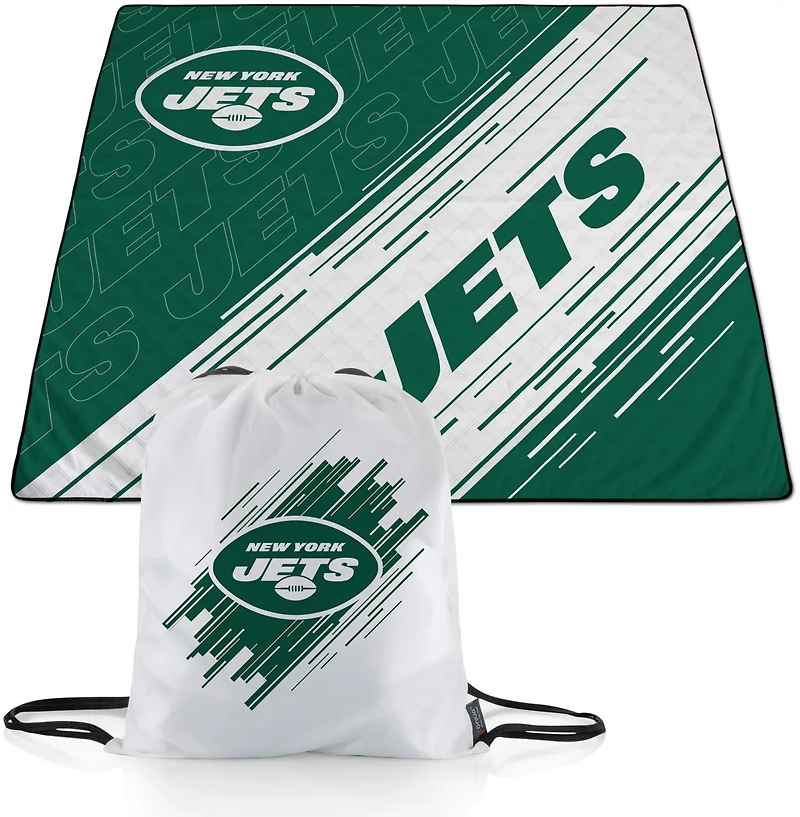 Picnic Time New York Jets Impresa Picnic Blanket