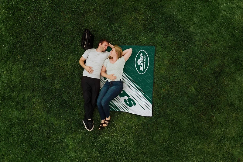 Picnic Time New York Jets Impresa Picnic Blanket