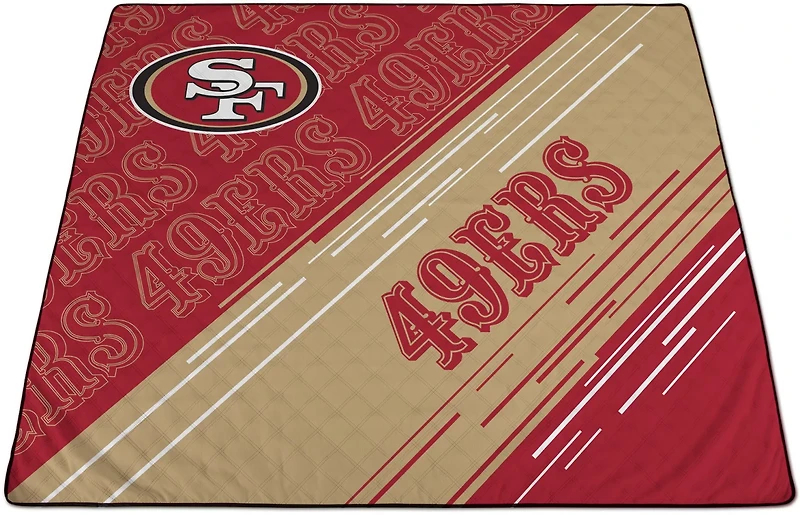 Picnic Time San Francisco 49ers Impresa Picnic Blanket