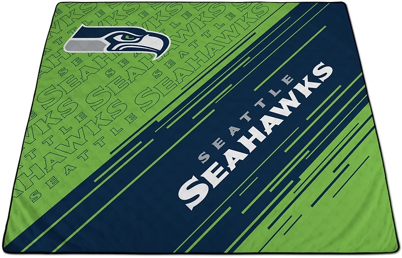 Picnic Time Seattle Seahawks Impresa Picnic Blanket