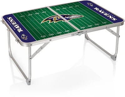 Picnic Time Baltimore Ravens Mini Portable Folding Table
