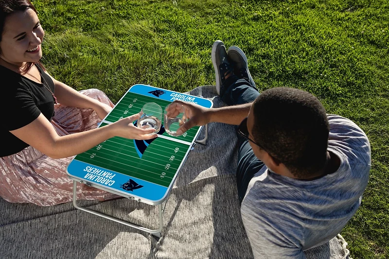 Picnic Time Carolina Panthers Mini Portable Folding Table