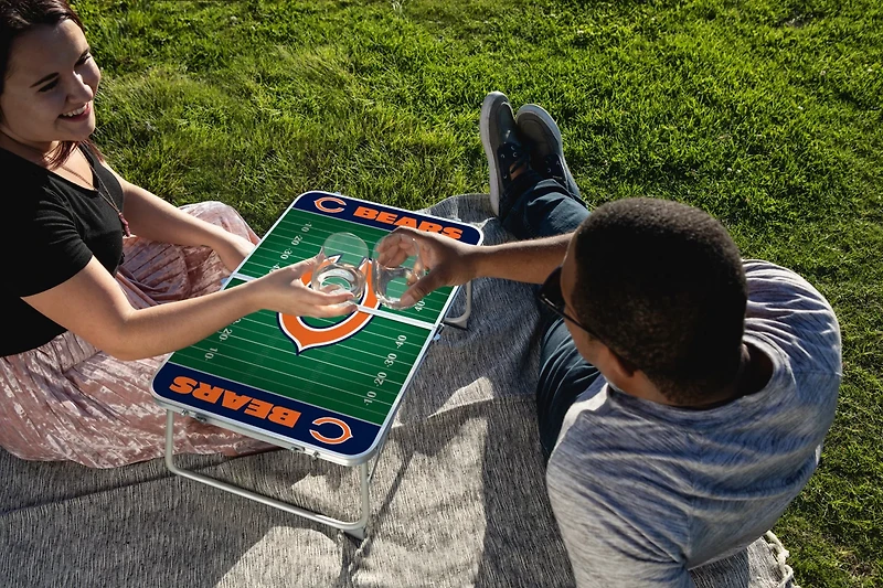 Picnic Time Chicago Bears Mini Portable Folding Table