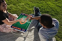 Picnic Time Chicago Bears Mini Portable Folding Table