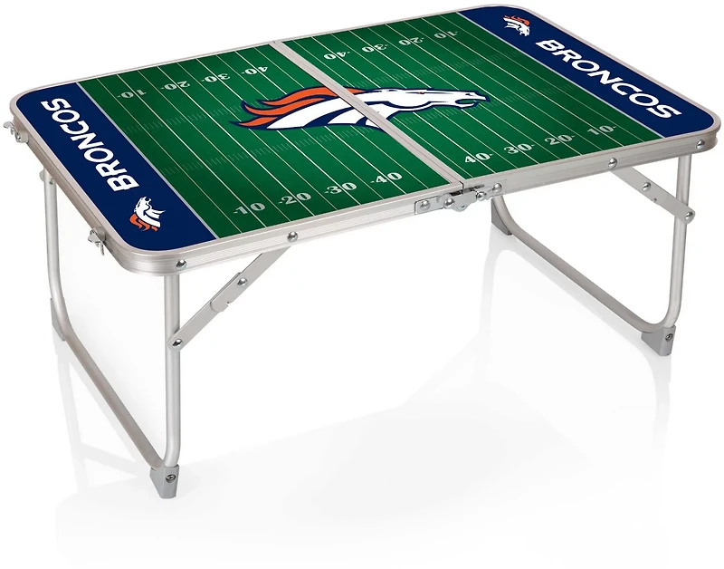 Picnic Time Denver Broncos Mini Portable Folding Table