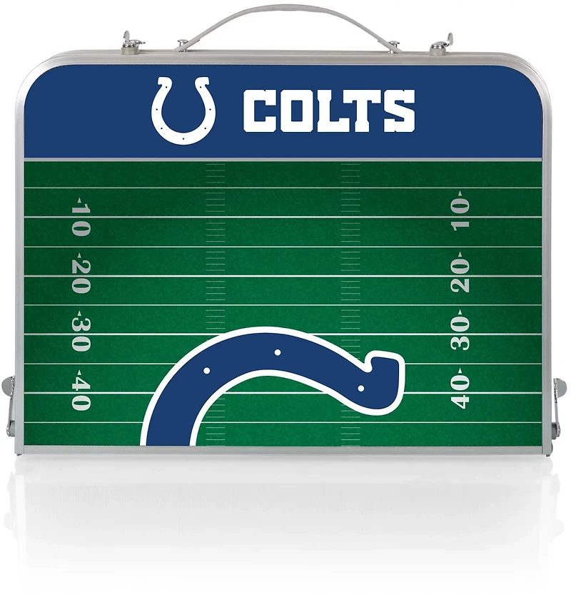 Picnic Time Indianapolis Colts Mini Portable Folding Table
