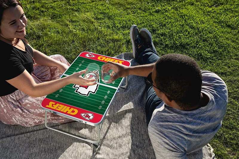 Picnic Time Kansas City Chiefs Mini Portable Folding Table
