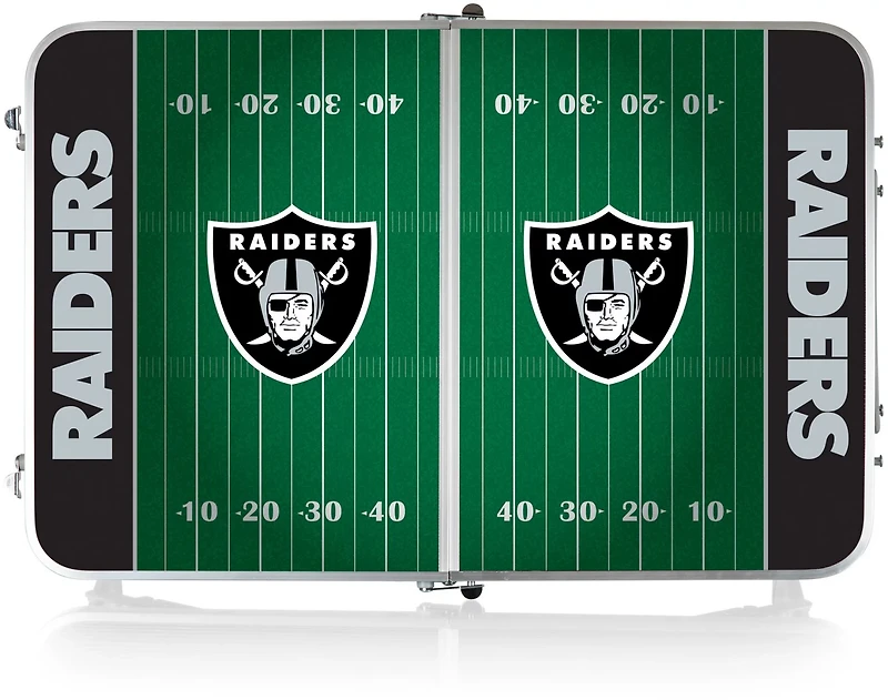 Picnic Time Oakland Raiders Mini Portable Folding Table