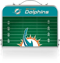 Picnic Time Miami Dolphins Mini Portable Folding Table