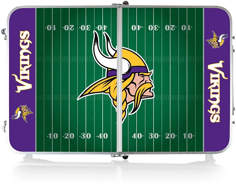 Picnic Time Minnesota Vikings Mini Portable Folding Table