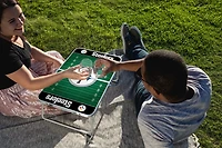 Picnic Time Pittsburgh Steelers Mini Portable Folding Table