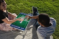 Picnic Time Seattle Seahawks Mini Portable Folding Table