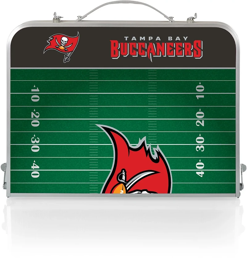 Picnic Time Tampa Bay Buccaneers Mini Portable Folding Table