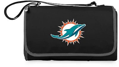 Picnic Time Miami Dolphins Outdoor Picnic Blanket Tote