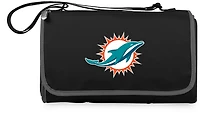 Picnic Time Miami Dolphins Outdoor Picnic Blanket Tote