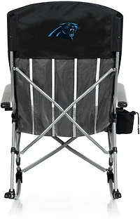 Picnic Time Carolina Panthers Outdoor Rocking Camp Chair