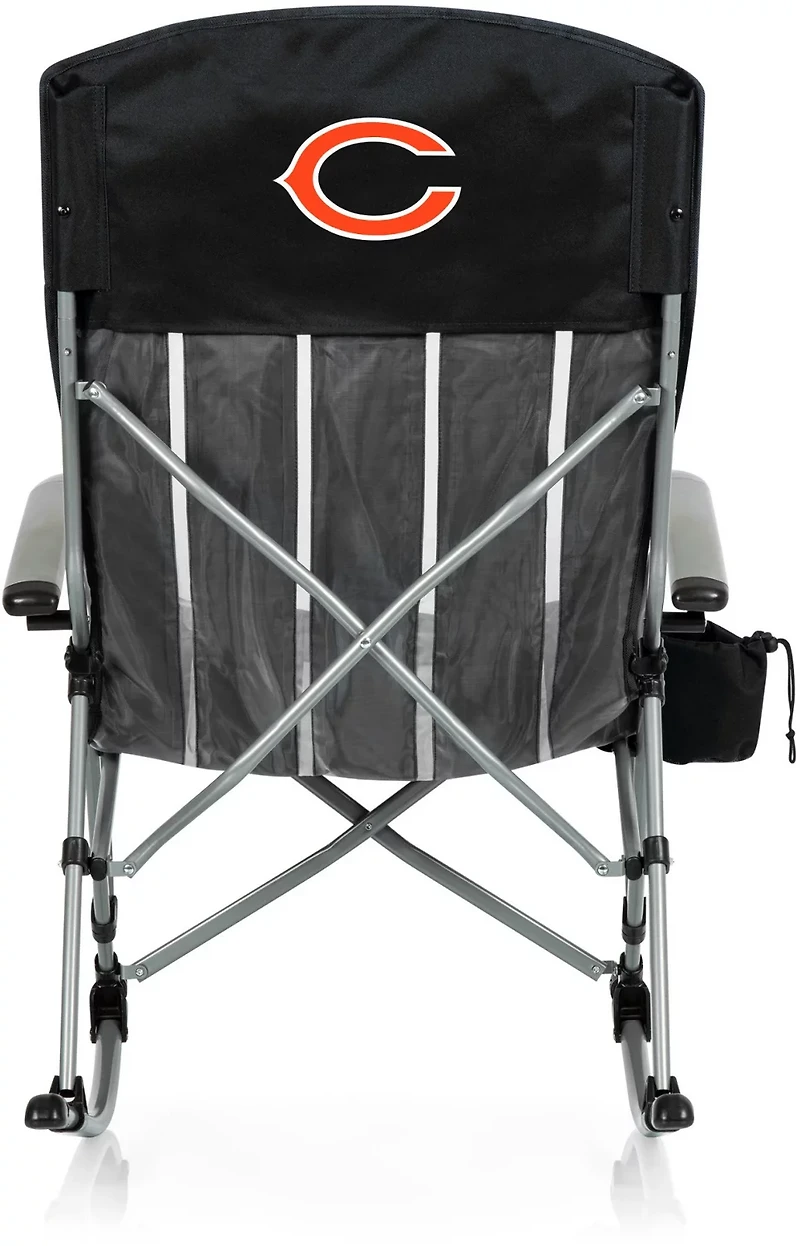 Picnic Time Chicago Bears Outdoor Rocking Camp Chair