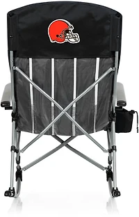 Picnic Time Cleveland Browns Outdoor Rocking Camp Chair