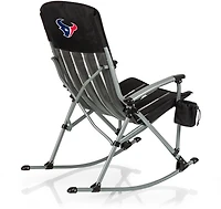 Picnic Time Houston Texans Outdoor Rocking Camp Chair