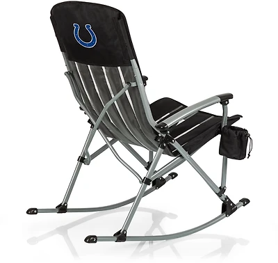Picnic Time Indianapolis Colts Outdoor Rocking Camp Chair