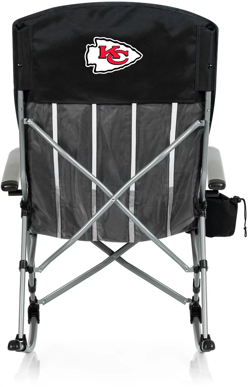 Picnic Time Kansas City Chiefs Outdoor Rocking Camp Chair