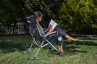Picnic Time San Diego Chargers Outdoor Rocking Camp Chair