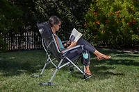 Picnic Time Philadelphia Eagles Outdoor Rocking Camp Chair