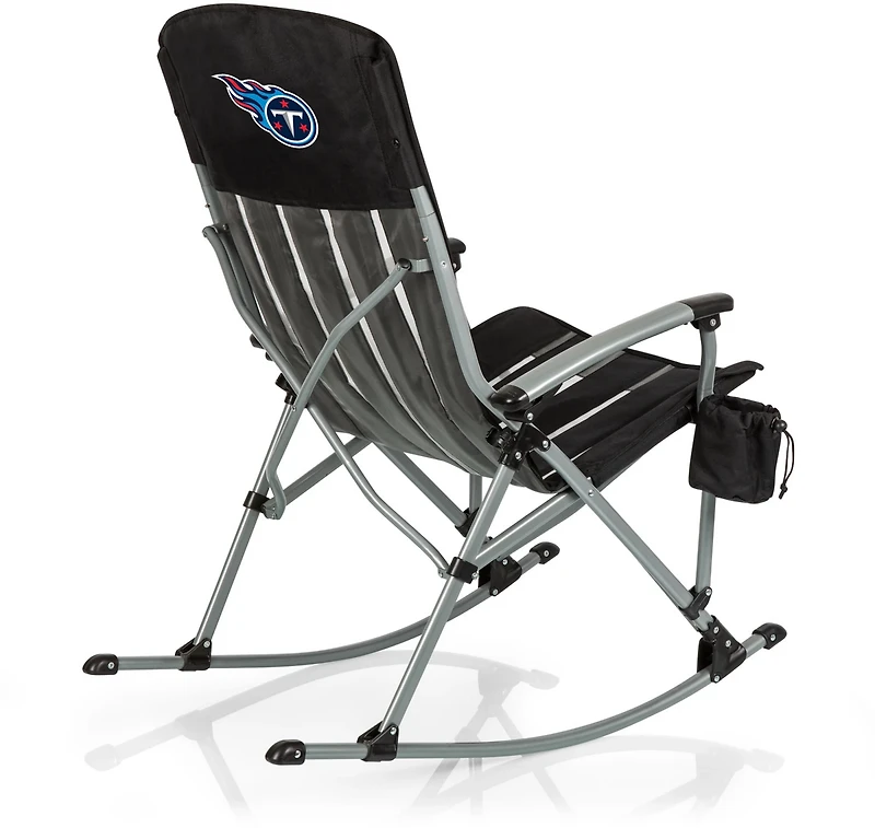 Picnic Time Tennessee Titans Outdoor Rocking Camp Chair