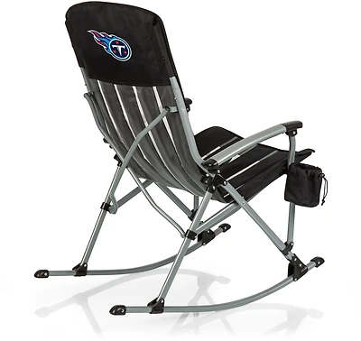 Picnic Time Tennessee Titans Outdoor Rocking Camp Chair