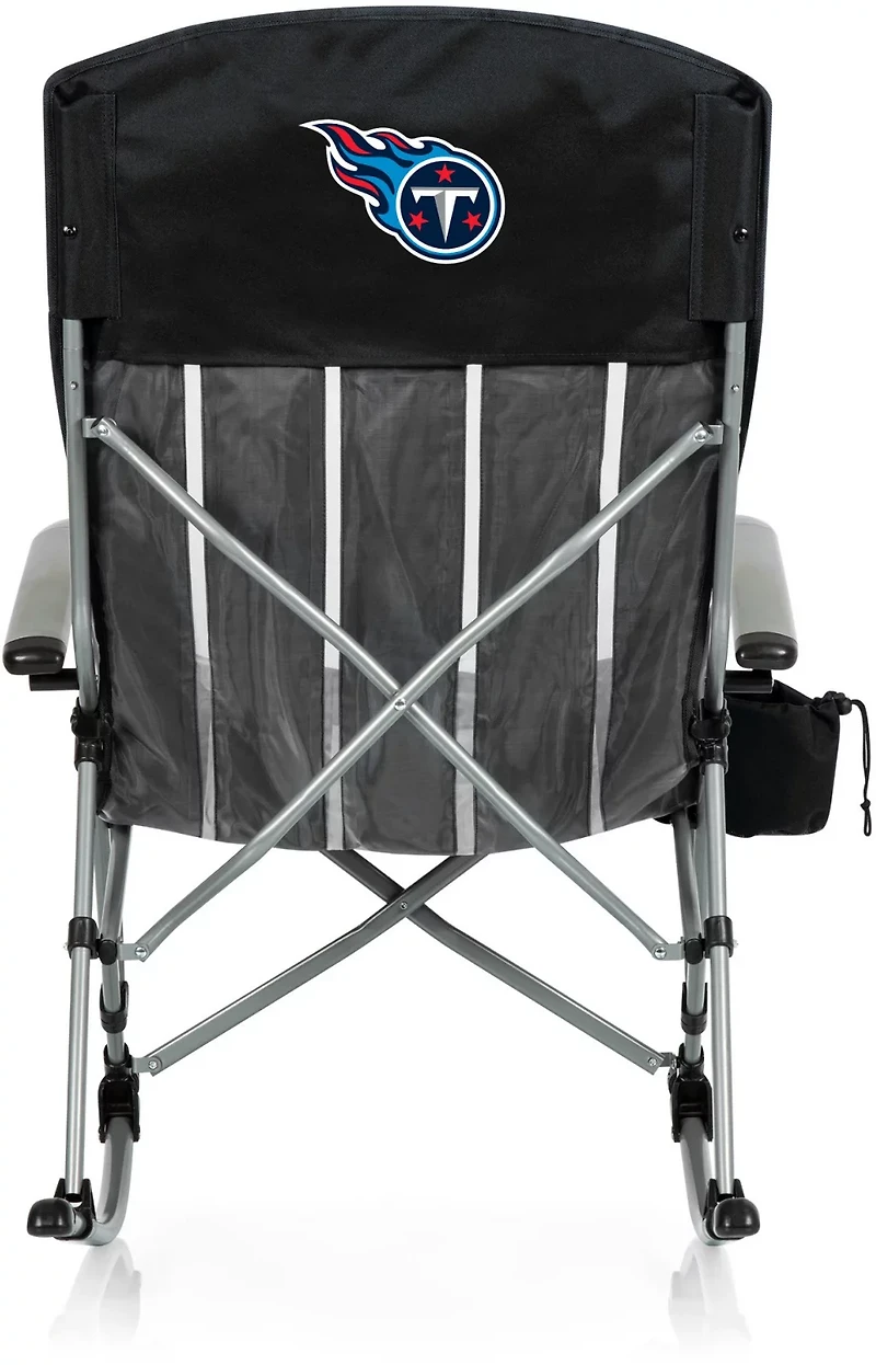 Picnic Time Tennessee Titans Outdoor Rocking Camp Chair