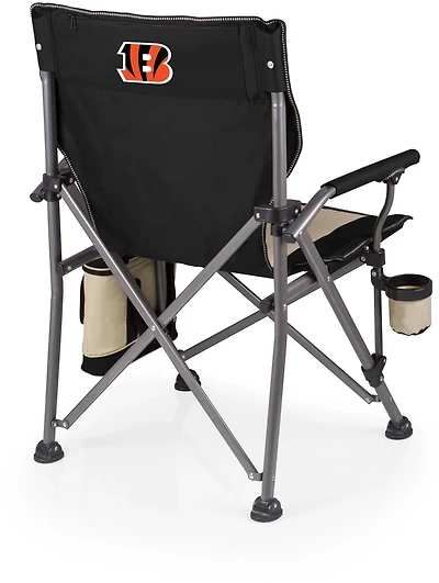 Picnic Time Cincinnati Bengals Outlander Folding Camp Chair with Cooler