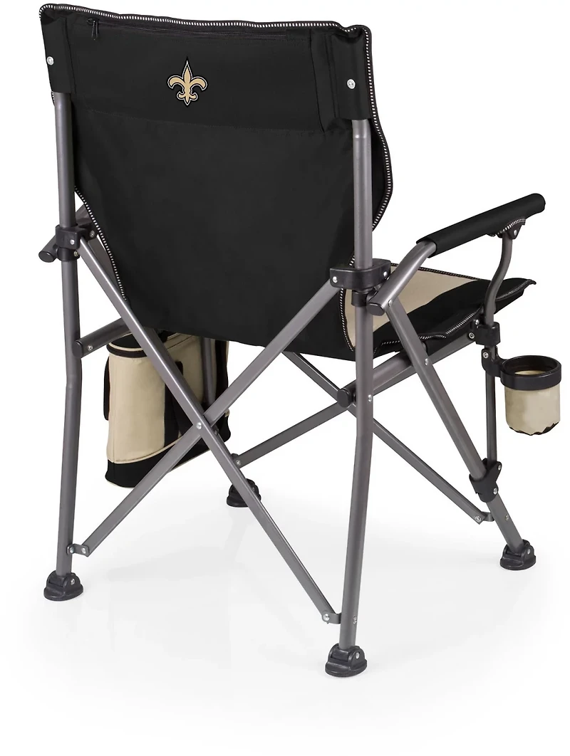 Picnic Time New Orleans Saints Outlander Folding Camp Chair with Cooler