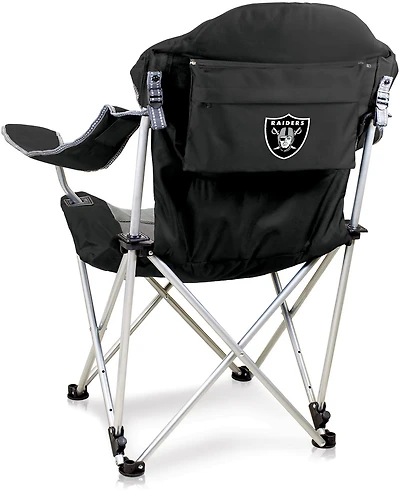 Picnic Time Las Vegas Raiders Reclining Camping Chair
