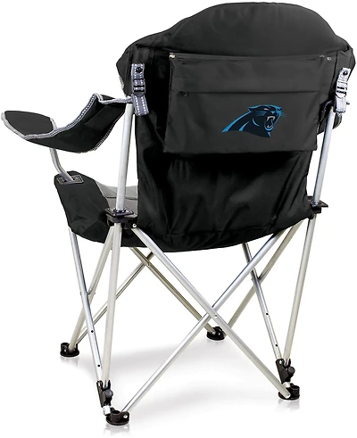 Picnic Time Carolina Panthers Reclining Camping Chair