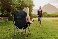 Picnic Time Carolina Panthers Reclining Camping Chair