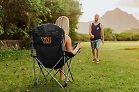 Picnic Time Washington Commanders Reclining Camping Chair