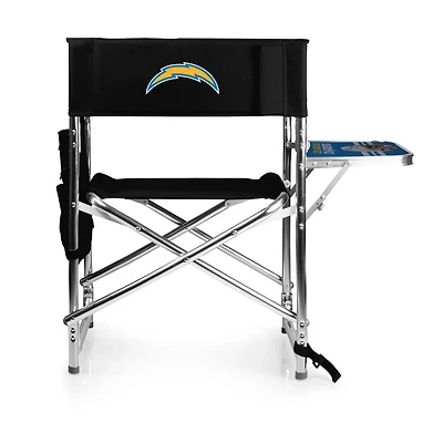 Picnic Time San Diego Chargers Sports Chair with Side Table